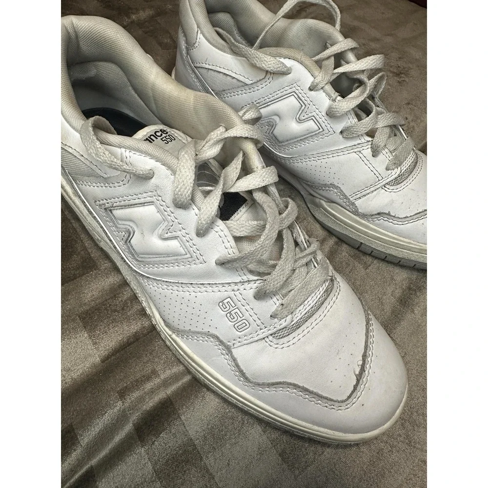 New Balance 550 Shoes Mens Size 8 BB550PB1 Low Top‎ Leather Basketball Retro